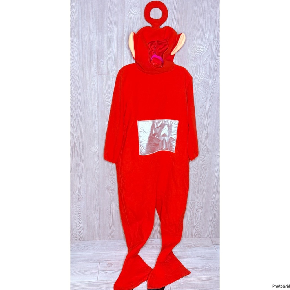 Teletubbies poe red Halloween costume cosplay small adult or teen costume red